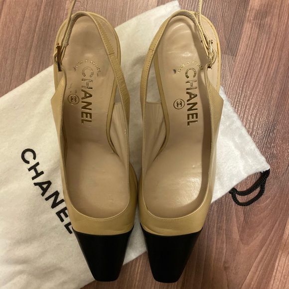 Vintage Chanel Slingback Heel - Picture 3 of 4